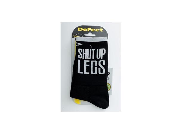 DeFeet Aireator Shut Up Legs Sokker Sort/Hvit Str.L